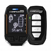 Compustar RF-2WT12SS 3 Mile 2way LCD remote kit | Extra 2Mile LED remote included