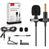 Universal Lavalier Microphone for Dash Cams, Phones and Cameras