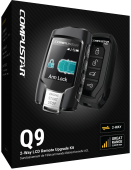 Compustar RF-2WQ9-FM | 2-Way LCD | 3000' Range Remote Kit
