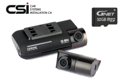 GNET GON 32GB 2CH FHD Dash cam | 60FPS | 160 angle | GPS | WiFi | Cloud | HDR | Parking mode