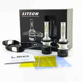 LITECH Turbine LED Headlight Conversion Kit 