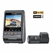 VIOFO A329 2CH First 4K 60FPS Front and 2K Rear Wi-Fi 6 Dash Cam HDR with STARVIS 2 Sensors Support SSD Storage