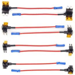 8-Piece Circuit Fuse Tap Kit with Multi-Size Adapters