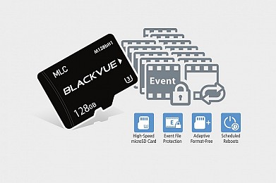 Blackvue MicroSD cards features small