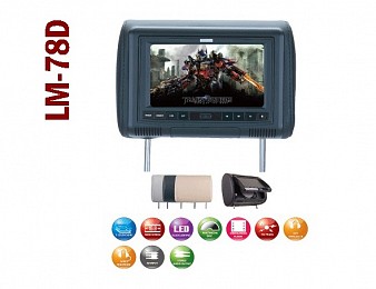 Savv LM-78D 7'' Headrest DVD system
