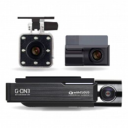 GNET GON3 3CH QHD 2K Dash cam | CLOUD | WiFi | Parking mode | GPS | 128GB | Passenger camera