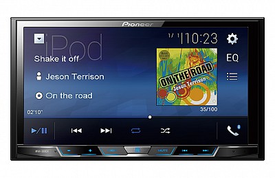Pioneer MVH-300EX, Video Receiver 7" dsiplay, Bluetooth, iPod/iPhone 