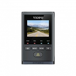 VIOFO A119 MINI 2 Voice Control 2K 60fps 5GHz WiFi Dash Camera with Sony STARVIS 2