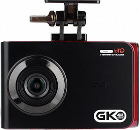 GNET GK 4K Dash cam 2 channel | 64GB | Advanced Parking mode | 160 Wide view angle | Optional WIFI & GPS 