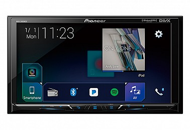 Pioneer DMH-1500NEX, Apple CarPlay, Android Auto, Digital Multimedia 7" Display,