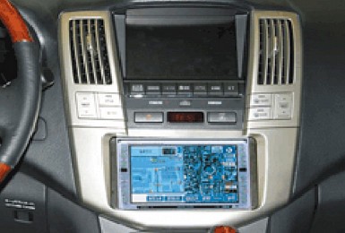 LEXUS RADIO KIT RX330/350/400 DOUBLE DIN IN DASH