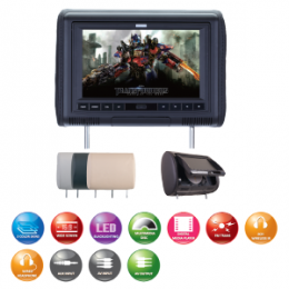 SAVV LM-98D 9" Headrest DVD system