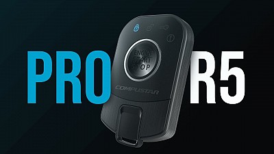 Compustar RF-P2WR5-SF 2way LED | Proximity unlock | X1 Drone mobile LTE included | 2 Mile range | water resistance 