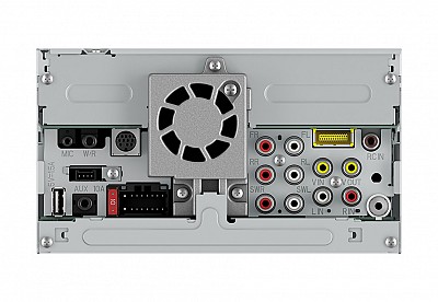 dmh pioneer digital receiver carplay multimedia mvh android apple rear