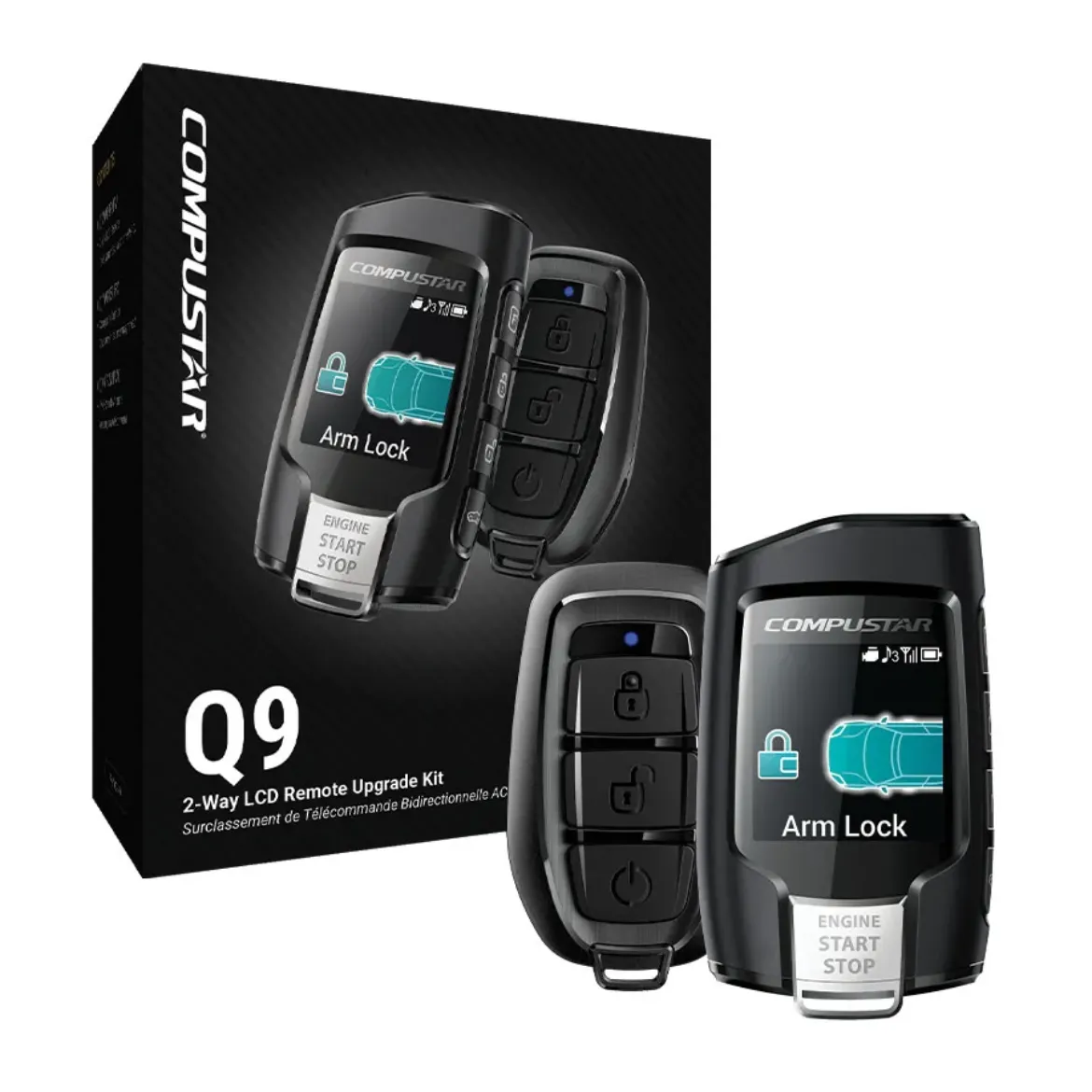 Compustar Q9 2-Way LCD Remote Start