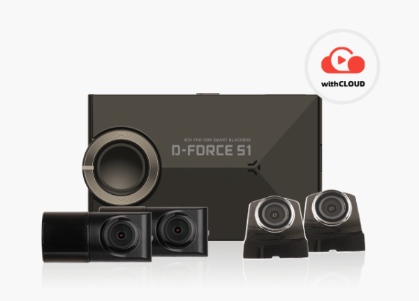 GNET D-FORCE S1 FOR VAN 4CH FHD Dash Cam