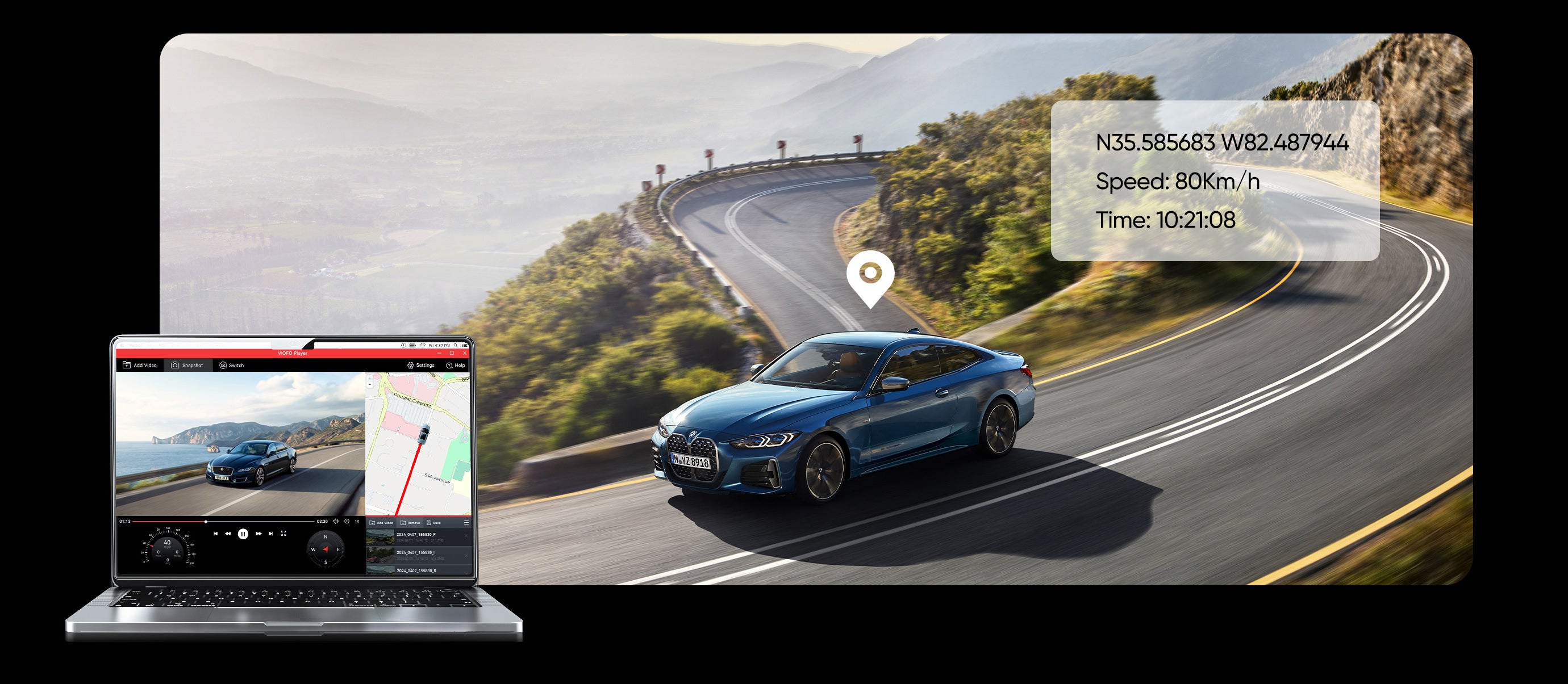 Loop Recording & Auto Emergency Lock