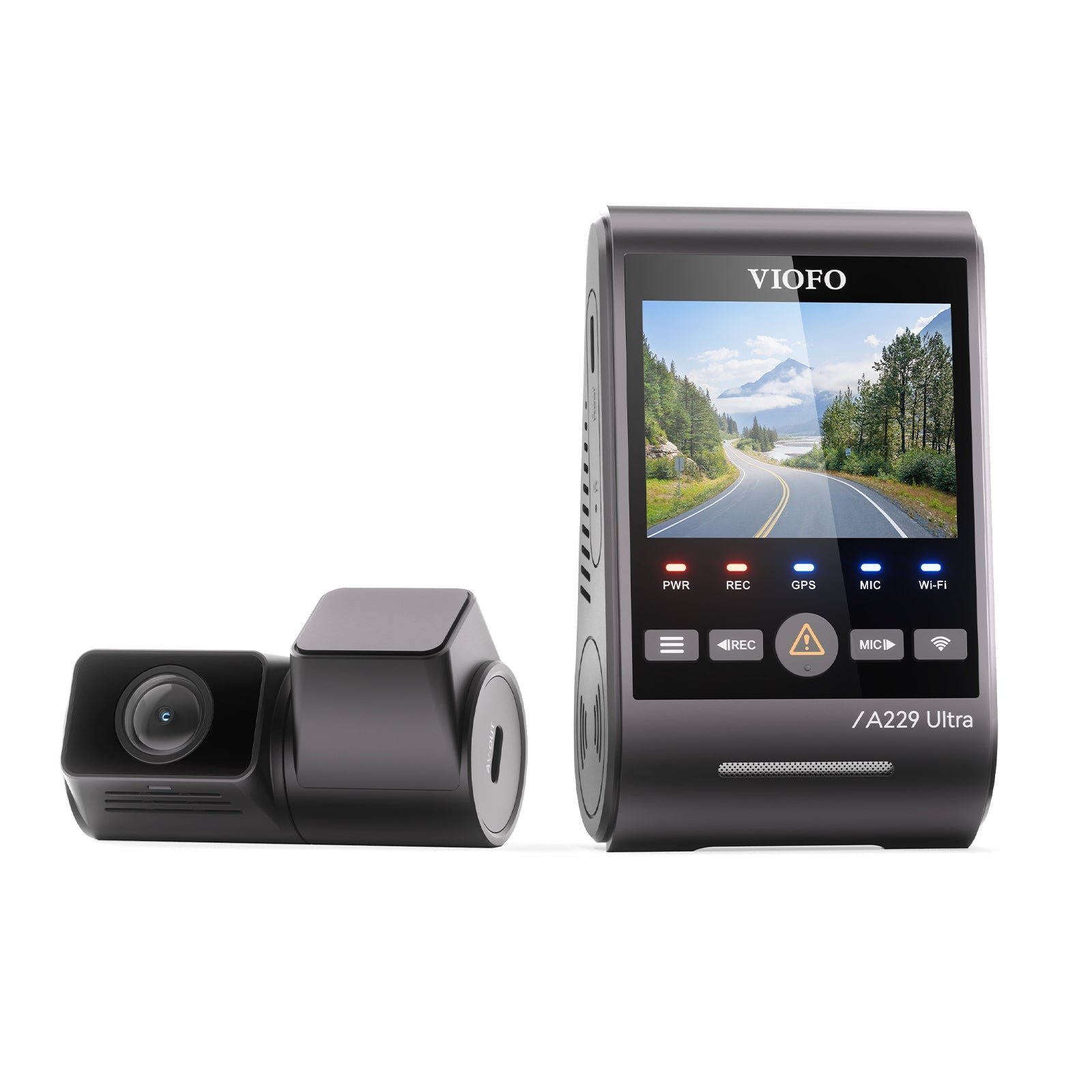 VIOFO A229 Ultra 2CH 4K Front+4K Rear Dashcam with Dual Sony STARVIS 2 Sensors, 2-Channel 4K HDR
