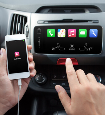 car play installation 2