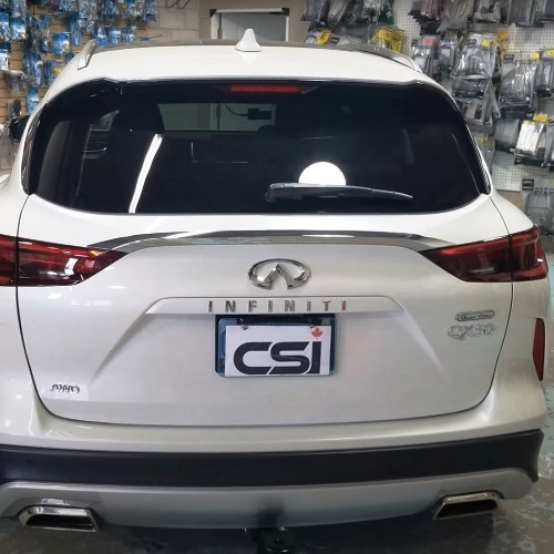 Infiniti dash cam installation