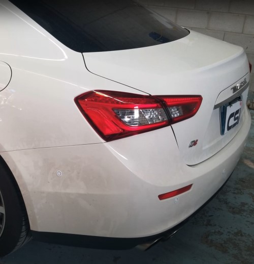 Maserati backup camera installation