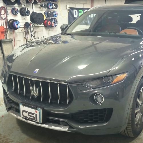 Maserati dash cam installation