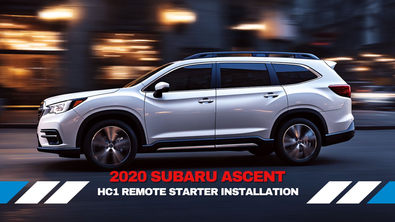 Subaru Ascent HC1 remote starter key fob