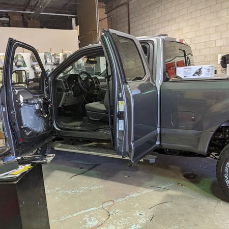 Ford F150 dash cam installation
