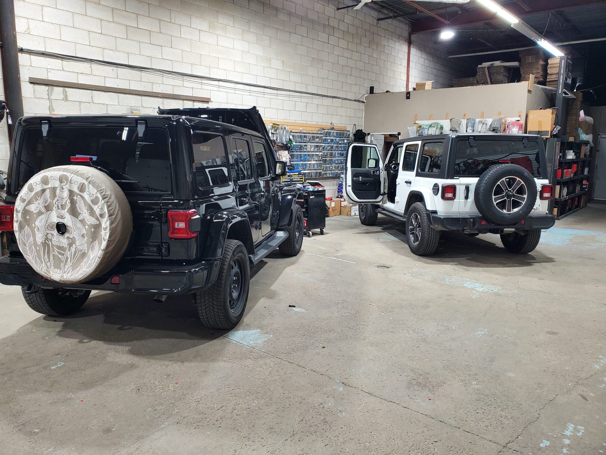 IGLA AntiTheft System Installed on Two Jeeps Car System Installation 🥇